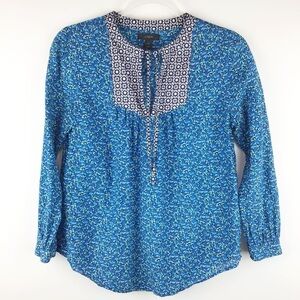 J. Crew Peasant Flower Patch Top l 2